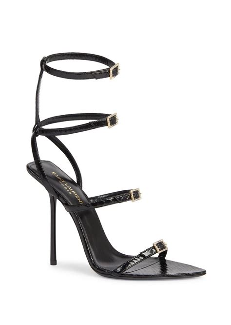 ysl nuit sandal|Saint Laurent Sandals for Women .